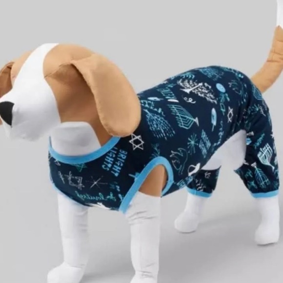 Wondershop Other - ⏰ 3/$20 🆕 Pet PJs, Hanukah Print, Wondershop, Target, NWOT, Up to 40lbs